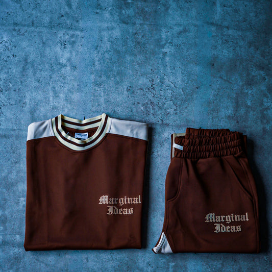 Relaxed Fit Set Brown